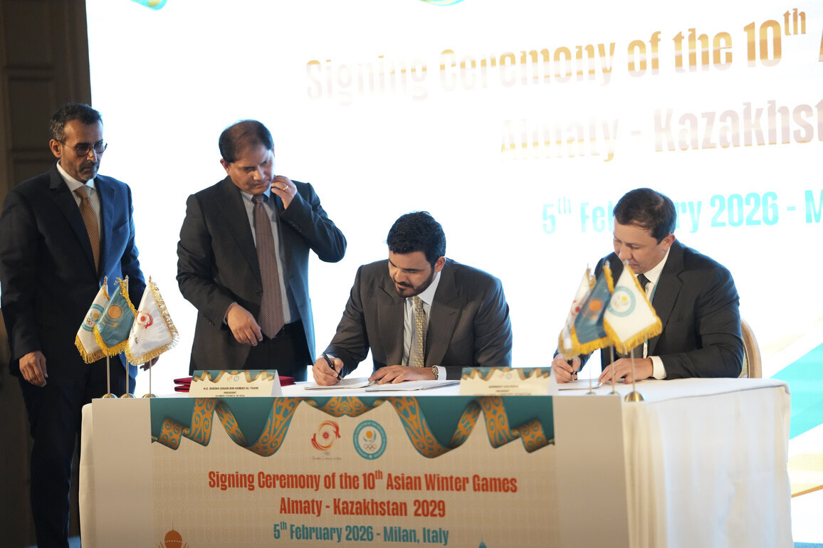 (SP)ITALY-MILAN-10TH ASIAN WINTER GAMES-ALMATY-SIGNING CEREMONY