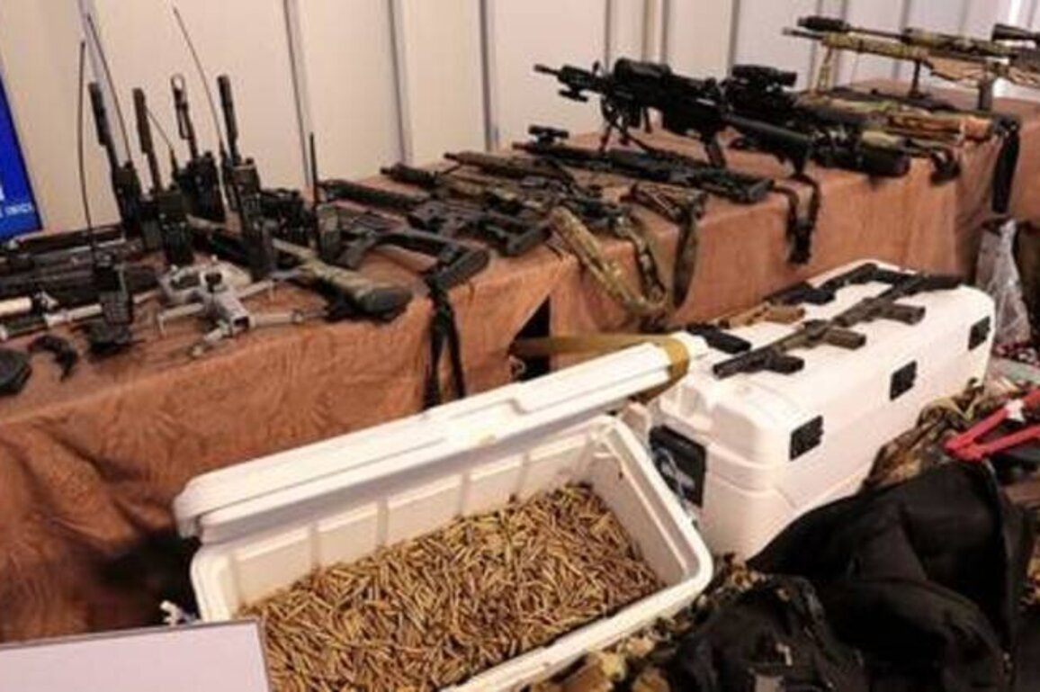 Cuba showcases weapons seized from 'armed infiltration' (PHOTOS)