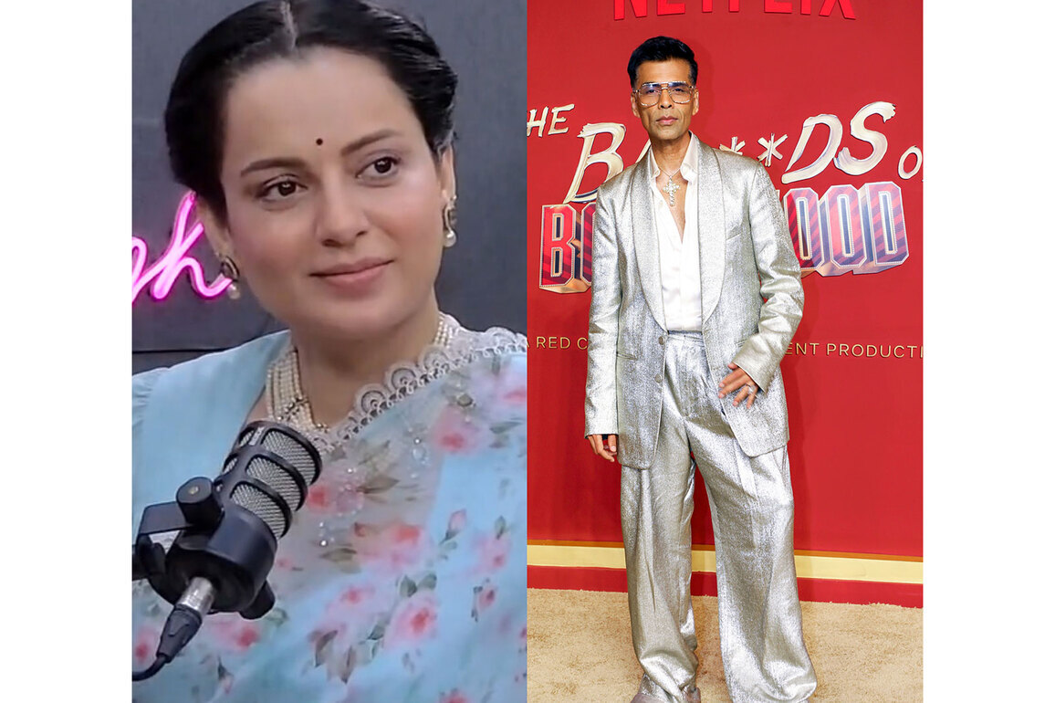 "I don't think Karan Johar is a bad person": Kangana Ranaut lauds director's "sense of humour"