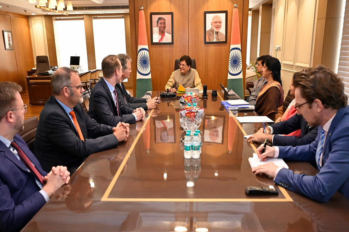 Piyush Goyal holds bilateral talks with German policymakers; Explores textiles, renewable energy collaboration
