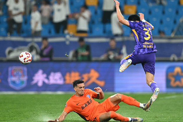 (SP)CHINA-TIANJIN-FOOTBALL-CSL-TIANJIN VS YUNNAN (CN)