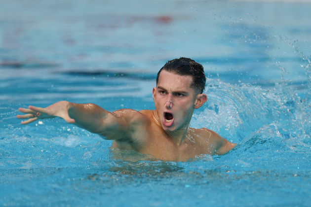 (SP)FRANCE-PARIS-ARTISTIC SWIMMING-MEN'S SOLO FREE-FINAL