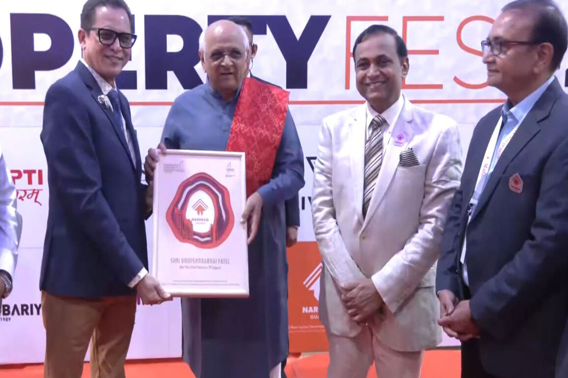 Gujarat CM Bhupendra Patel attends property show in Ahmedabad