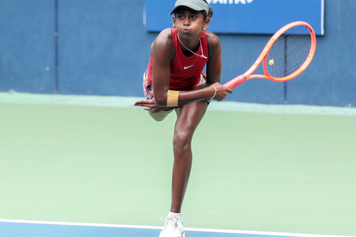 India's rising tennis star Srishti Kiran prepares to make her mark on the US junior circuit