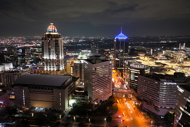 SOUTH AFRICA-JOHANNESBURG-AERIAL VIEW