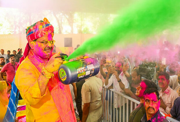 Rajasthan CM Bhajanlal Sharma extends wishes on Holi; organises Holi Sneh Milan at his residence