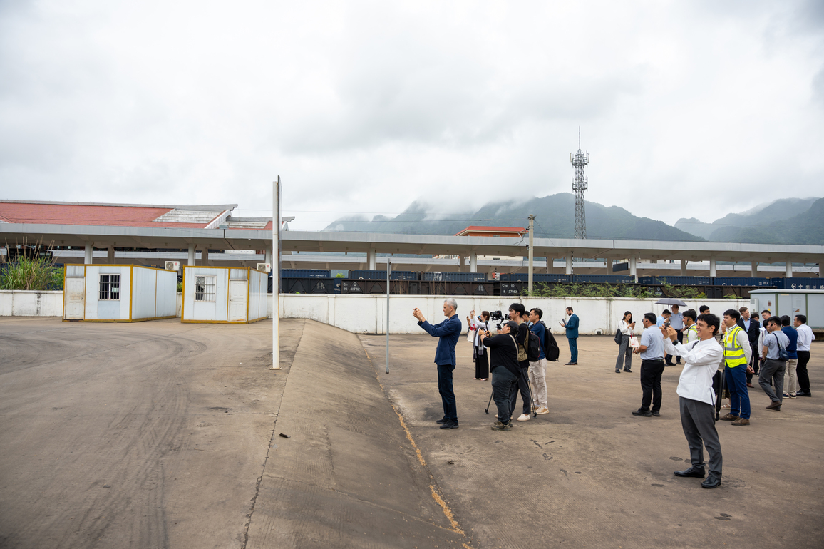 LAOS-CHINA-LAOS RAILWAY-UN-REPRESENTATIVES-VISIT