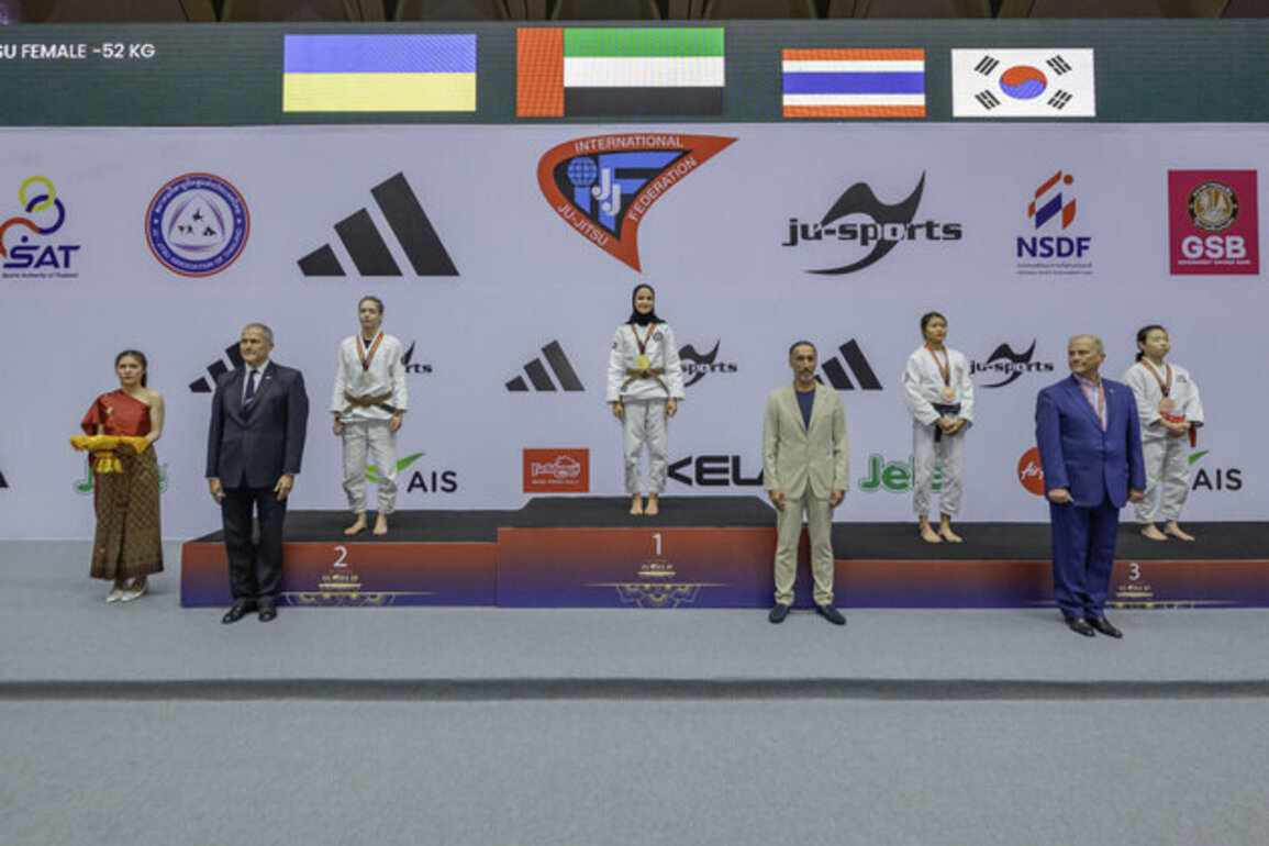 Three-medal start for UAE women at Jiu-Jitsu World Championship in Thailand