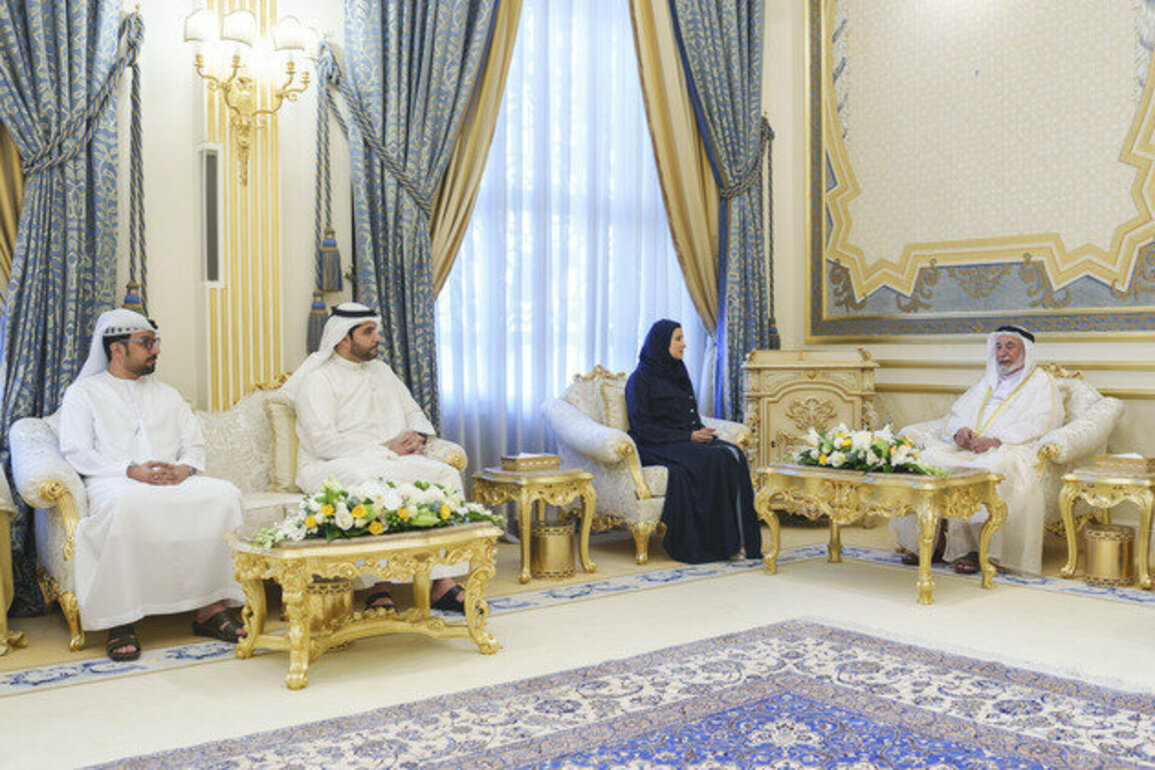 Sharjah Ruler receives Minister of Education