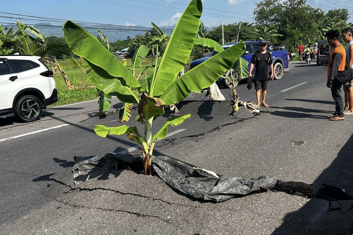 (SpotNews) PHILIPPINES-SOUTH COTABATO PROVINCE-EARTHQUAKE-AFTERMATH