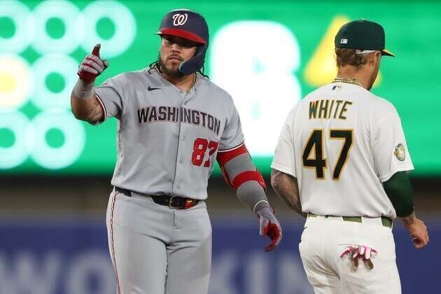 MLB roundup: Nationals extend A's losing streak to 10 in 23-4 beatdown