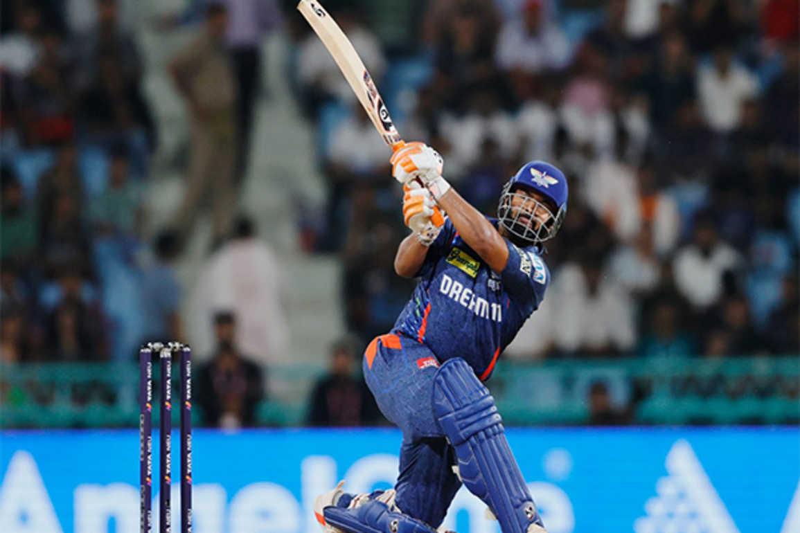 Rishab Pant's sizzling 118* powers LSG to 227/3 against RCB