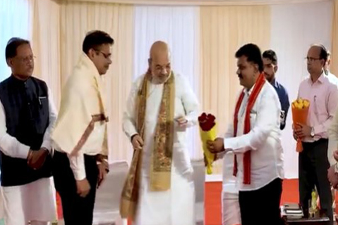 Amit Shah congratulates officers on anti-Naxal operations in Chhattisgarh; says will visit state to meet jawans