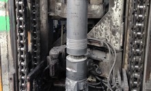 The RPS was installed on a Sandvik D90K blasthole drill for the trial