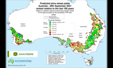  The latest yield rankings have fluctuated due to frost, especially in WA. 