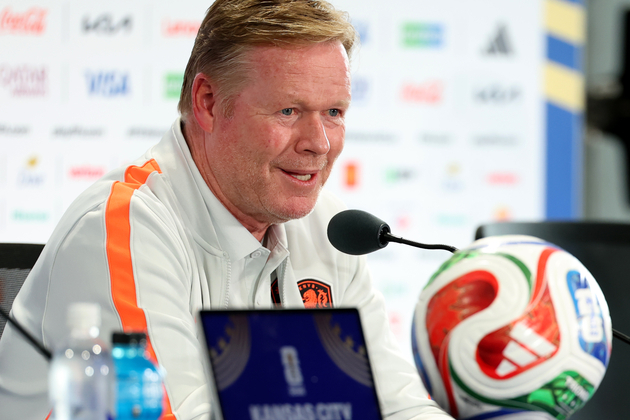 (SP)U.S.-KANSAS CITY-FOOTBALL-FIFA WORLD CUP-PRESS CONFERENCE-THE NETHERLANDS