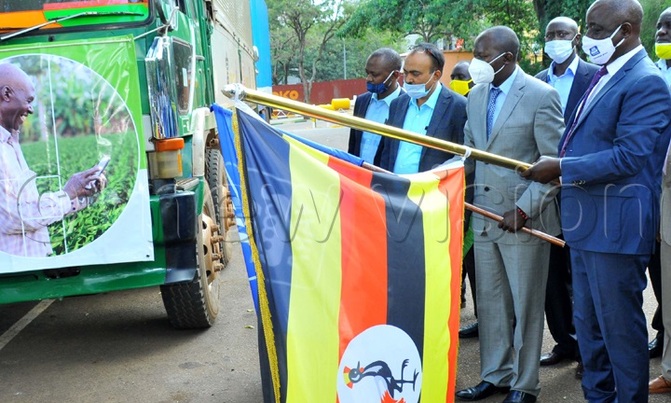 Uganda receives fertiliser for maize, rice farming Uganda receives fertiliser for maize, rice farming
