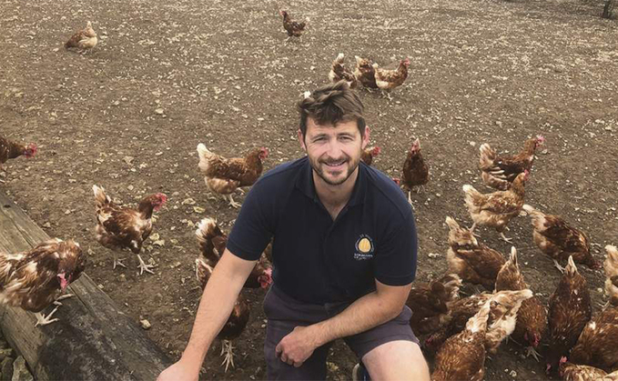 Charlie Rook, egg farmer, East Yorkshire