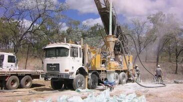 The 2017 discovery drilling at Mulwarrie.