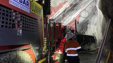 The PYBAR contract with Larvotto Resources at the Hillgrove Antimony-Gold Project in New South Wales includes 20km of underground development over four years