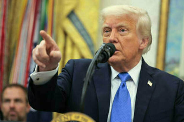 Putin 'playing with fire' - Trump