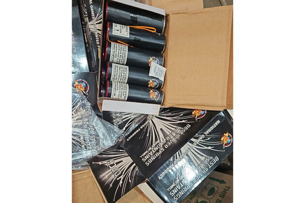 'Operation Fire Trail': DRI seizes firecrackers worth Rs 4.82 cr at Nhava Sheva port in Navi Mumbai