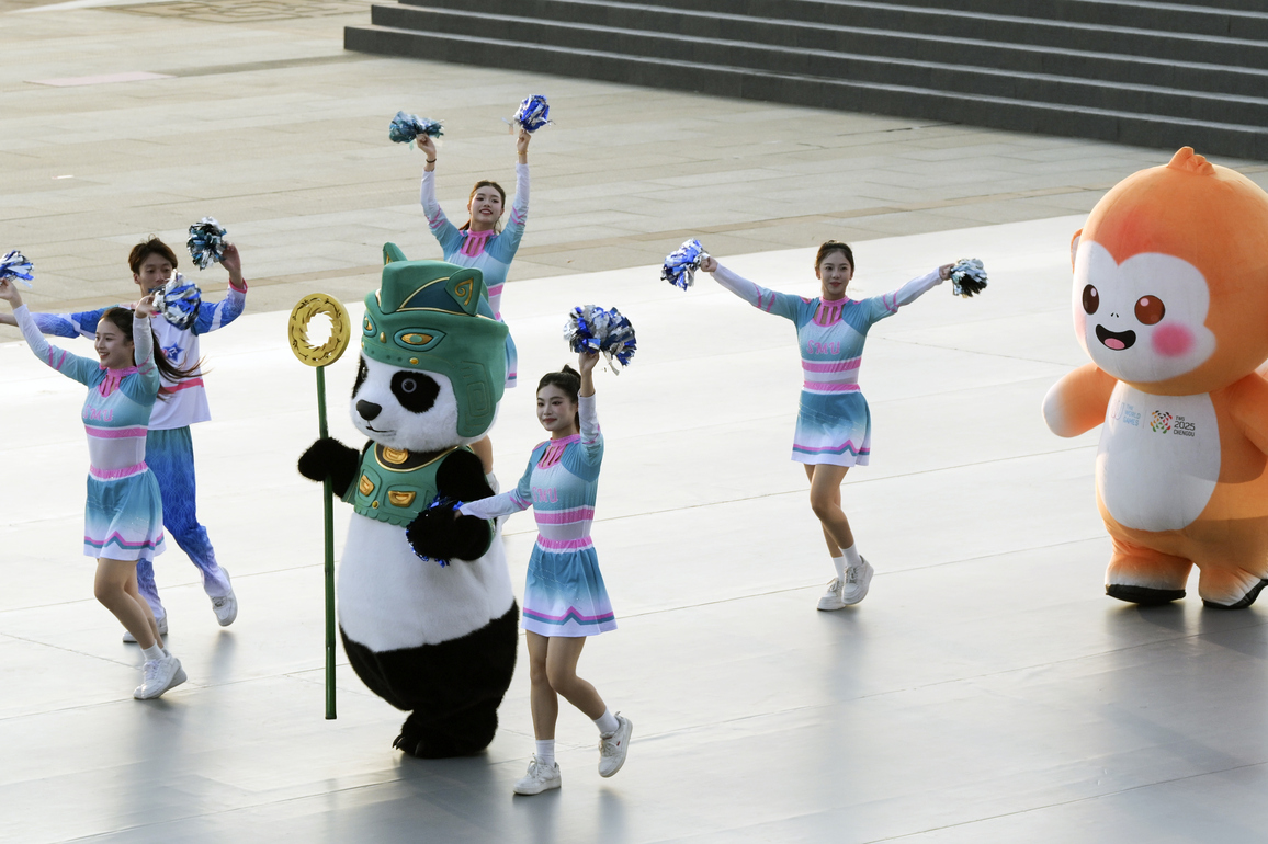(SP)CHINA-CHENGDU-THE WORLD GAMES 2025-OPENING CEREMONY (CN)