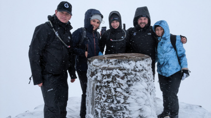 Snowdon climb sees City Plumbing raise thousands for Teenage Cancer Trust