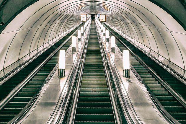 Where is the DEEPEST metro in the world In St. Petersburg!