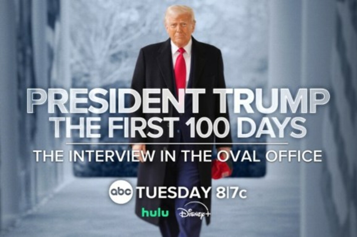 Here's How the News Networks Are Covering Trumps 1st 100 Days