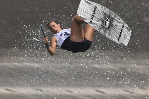 (SP)CHINA-CHENGDU-THE WORLD GAMES 2025-WATERSKI & WATERBOARD-WOMEN-WAKEBOARD FREESTYLE-QUALIFICATION (CN)