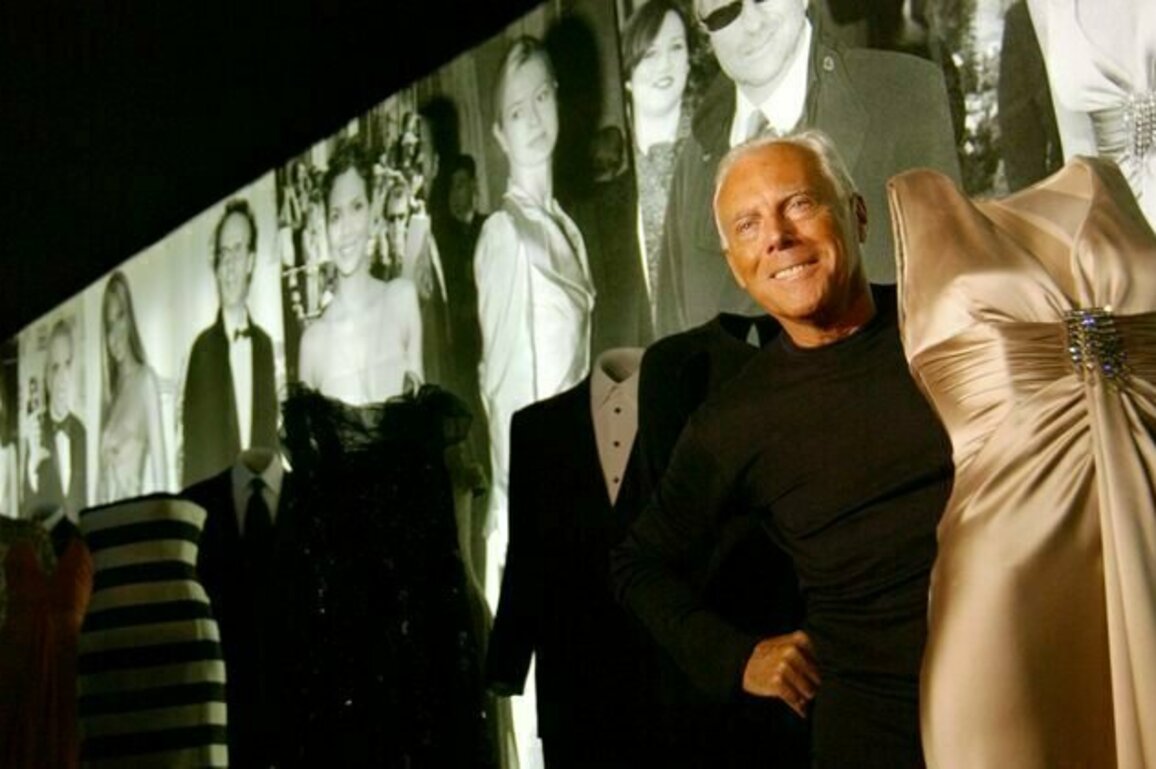 How Giorgio Armani mastered the art of outfitting Hollywood stars to sell clothes to the masses