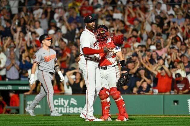MLB roundup: Red Sox edge Orioles for 14th straight win