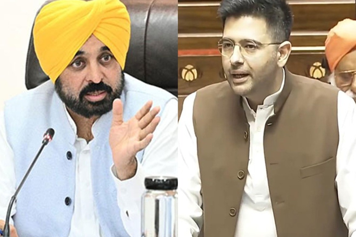 Raghav Chadha alleges 'misuse of state machinery', Bhagwant Mann says 'merger unconstitutional'; meet President to discuss 'merger' aftermath