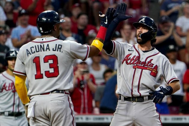 Braves attempt to extend Reds' home skid to 10 games