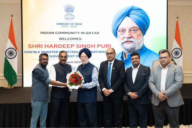 Indian diaspora in Qatar welcomes Petroleum Minister Hardeep Puri