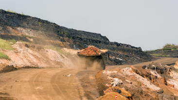 Comilog's Moanda manganese mine in Gabon. Credit: Eramet