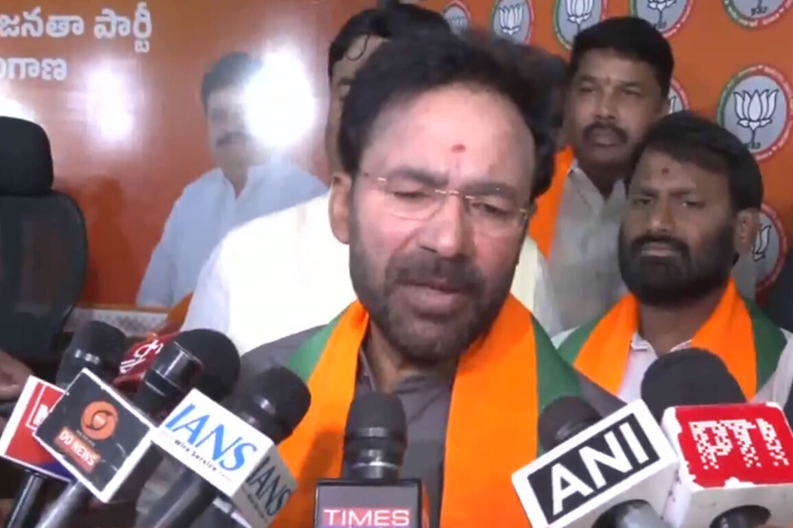 "Wages relentless campaign of false propaganda; spreading lies against BJP, EC": G Kishan Reddy targets Congress over SIR