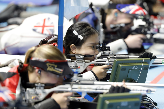 (SP)EGYPT-CAIRO-SHOOTING-ISSF WORLD CHAMPIONSHIP-50M RIFLE 3 POSITIONS-WOMEN'S FINAL