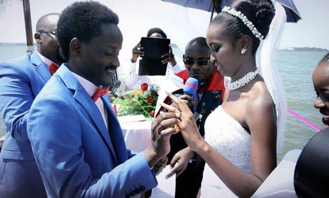 UBC's Calvin da entertainer weds UBC's Calvin da entertainer weds