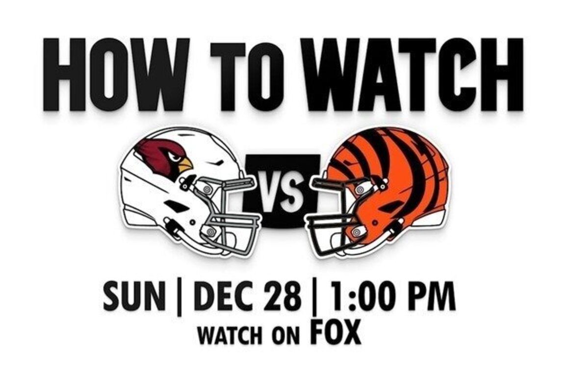HOW TO Cardinals vs Bengals for Week 17 of the 2025 Season