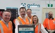   L-R: Hon Chris Bowen MP, Federal Minister for Climate Change and Energy & Member for McMahon; Hon Ed Husic MP, Federal Minister for Industry & Science & Member for Chifley; Gelion Founder, NED & Principal Technology Advisor Prof Thomas Maschmeyer; Gelion CEO Hannah McCaughey; and Ziyad Zalda, mechanical engineer at Battery Energy.