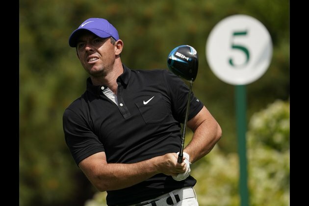 Rory McIlroy's wayward approach hits father in leg