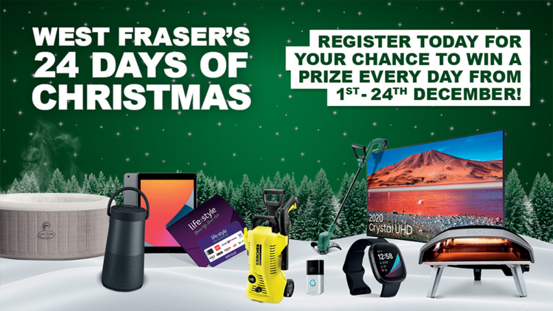 West Fraser launches 24 days of Christmas competition
