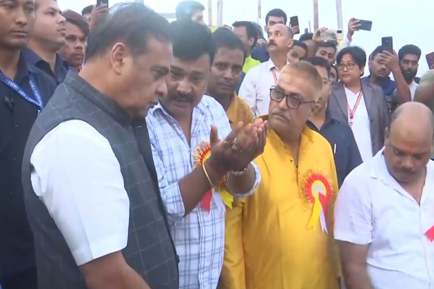 Assam CM Himanta Biswa Sarma attends Chhath Puja event in Guwahati