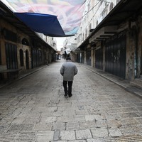 MIDEAST-WEST BANK-NABLUS-STRIKE