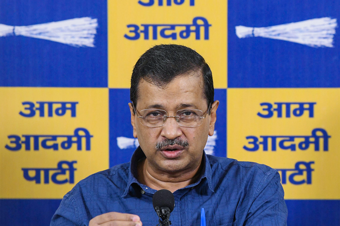 "BJP has no problem with paper leaks but with discussion on it": Kejriwal slams govt after Sanjay Singh's confrontation with UP police