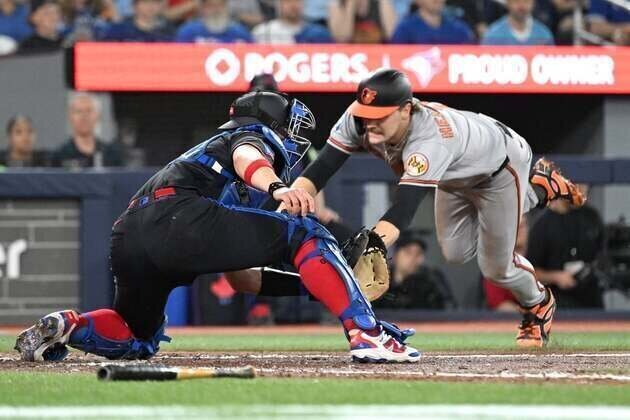 Adley Rutschman's 4 hits, 5 RBIs send Orioles past Blue Jays