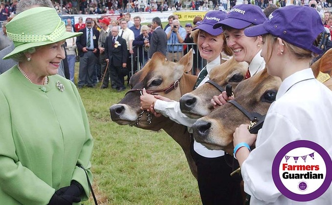 Looking back at The Queen's passion for Jersey breed