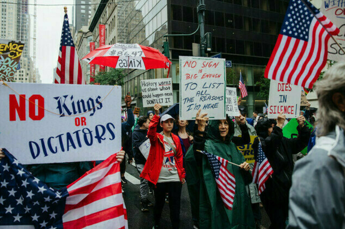 Five million join anti-Trump rallies across US  organizers